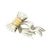 Image 3 : Silver and Gold Ribbon Pin