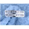 Image 3 : 14k White Gold Ring with Diamonds