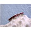 Image 1 : Platinum Eternity Ring with Rubies