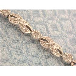 14k Gold Bracelet with Diamonds