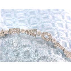 14k Gold Diamond Bracelet