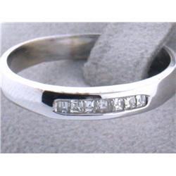 14k White Gold Diamond Ring