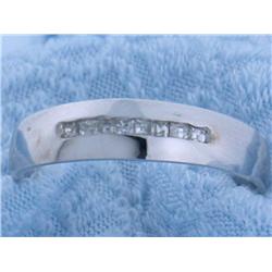 14k White Gold Diamond Ring