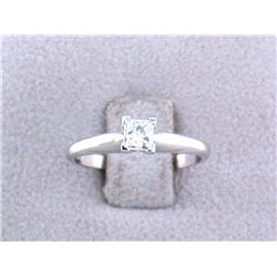 14k White Gold Diamond Ring (0.39 ct)