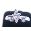 Image 3 : Platinum Ring with Solitaire Diamond