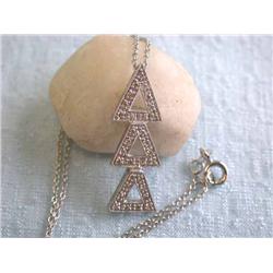 14k Gold Necklace with Diamond Pendant