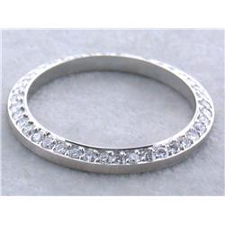 18k Diamond Bezel for Ladies' DATED Rolex (0.78 ct)