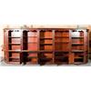 Image 2 : (7) Piece Wooden Shelving Unit