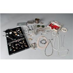 Lot of Over 100 Pieces of Costume Jewelry