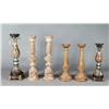 Image 1 : (3) Large Pairs of Candle Holders
