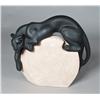 Image 1 : Ceramic Panther Sculpture