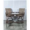 Image 1 : Outdoor Patio Server & 4 Chairs