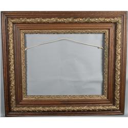 Fine Wood and Gilded Frame