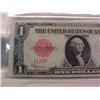 Image 2 : US Note $1 1923 Red Seal