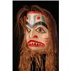 Image 4 : Haida Dog Fish Mask, Carved Alder with Copper Eye by Jay Brabant 19" H. 12" W.  Fine Condition