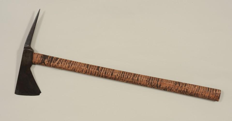 Spike Tomahawk 20" L. 9" W. Small Chip Lower Edge of Blade