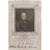 Image 1 : John Q. Adams Portrait Signed