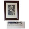 Image 1 : Calvin Coolidge Signed Photo