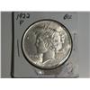 Image 1 : 1922 PEACE DOLLAR
