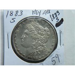 1883-S MORGAN DOLLAR