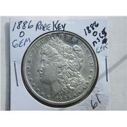1886-O MORGAN DOLLAR
