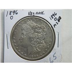 1896-O MORGAN DOLLAR