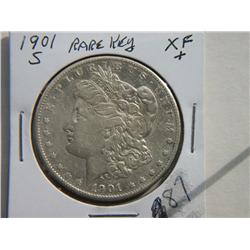 1901-S MORGAN DOLLAR