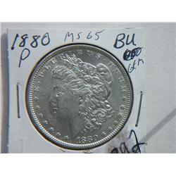 1880-P MORGAN DOLLAR