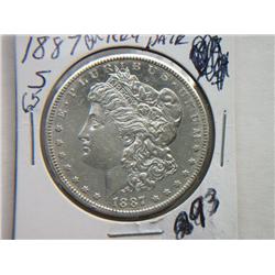 1887-S MORGAN DOLLAR