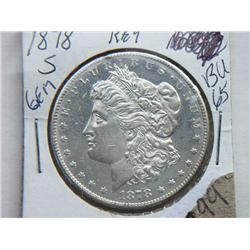 1878-S MORGAN DOLLAR