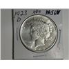 Image 1 : 1923-D PEACE DOLLAR