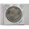 Image 1 : 1921-S MORGAN DOLLAR
