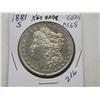Image 1 : 1881-S MORGAN DOLLAR