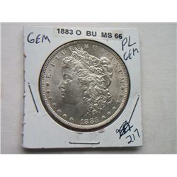 1883-O MORGAN DOLLAR