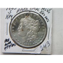 1885-S MORGAN DOLLAR