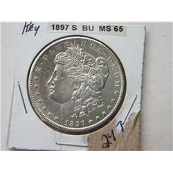 1897-S MORGAN DOLLAR