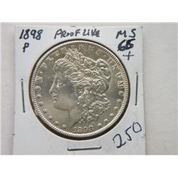 1898-P MORGAN DOLLAR