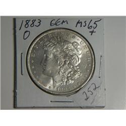 1883-O MORGAN DOLLAR