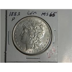 1883-P MORGAN DOLLAR