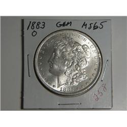 1883-O MORGAN DOLLAR