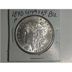 1890-P MORGAN DOLLAR