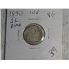 Image 1 : 1890 SEATED LIBERTY
