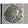 Image 1 : 1934-D PEACE DOLLARS