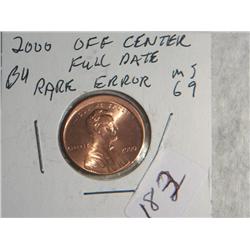 2000 LINCOLN CENT