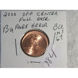 2000 LINCOLN CENT