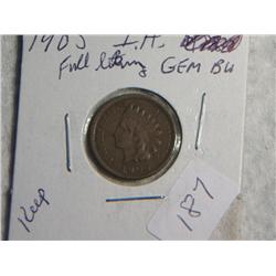 1905 INDIAN HEAD