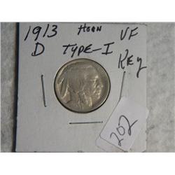 1913-D BUFFALO NICKEL