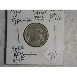 1913-D BUFFALO NICKEL