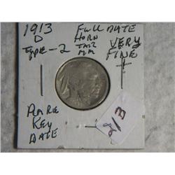 1913-D BUFFALO NICKEL