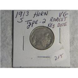 1913-S BUFFALO NICKEL